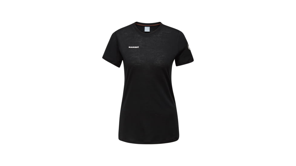 Mammut Tree Wool FL T-Shirt - Womens, Black, XS, 1017-06670-0001-112