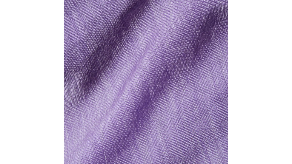 Mammut Tree Wool FL T-Shirt - Womens, Lavandin Melange, XL, 1017-06670-6437-116