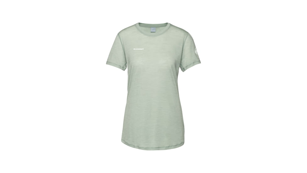 Mammut Tree Wool FL T-Shirt - Womens, Silver Sage Melange, XL, 1017-06670-1296-116