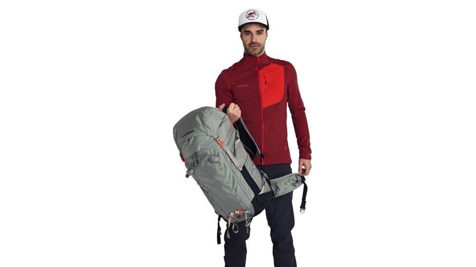 Mammut Trion 35 Climbing Packs - Mens, Granite/Black, 2520-00840-00087-135