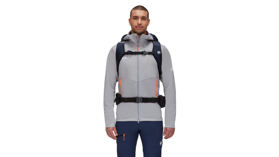 Mammut Trion Spine 35L Climbing Packs, Marine Black, 35Large, 2520-00860-5975-1035