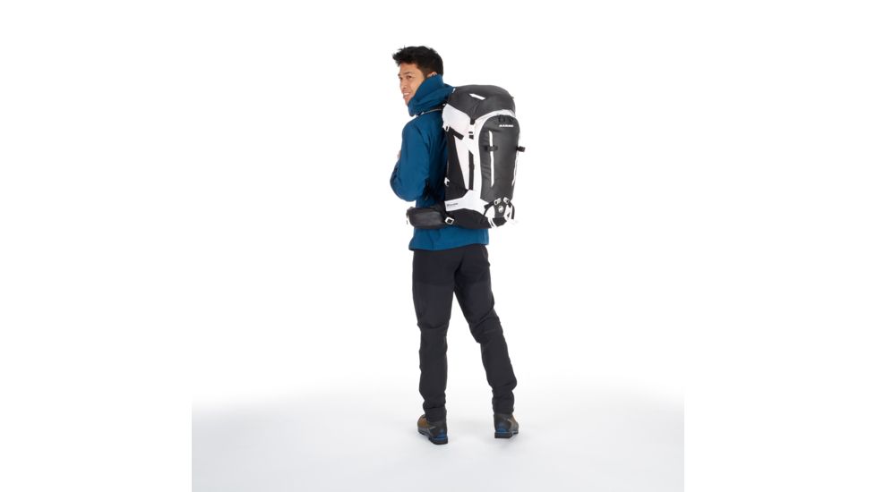 Mammut Trion Spine 35L Climbing Packs - Mens, Black/White, 2520-00860-0047-1035