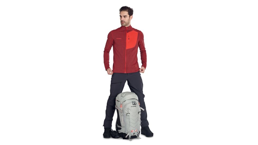 Mammut Trion Spine 35L Climbing Packs - Mens, Granite/Black, 2520-00860-00087-1035