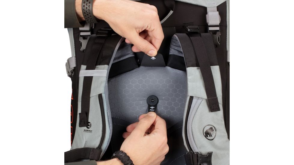 Mammut Trion Spine 50L Climbing Packs - Mens, Granite/Black, 2520-00870-00087-150