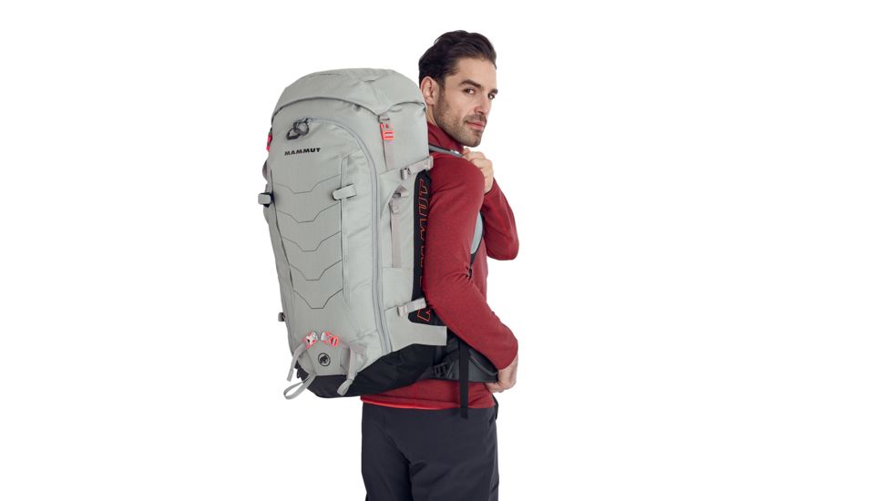 Mammut Trion Spine 50L Climbing Packs - Mens, Granite/Black, 2520-00870-00087-150