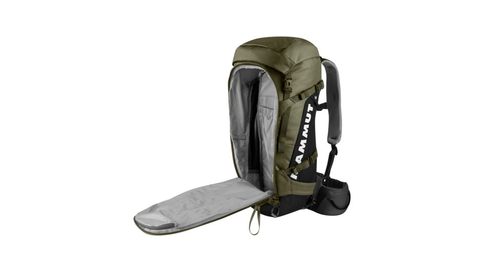 Mammut Trion Spine 50L Climbing Packs - Mens, Olive/Black, 2520-00870-4073-150