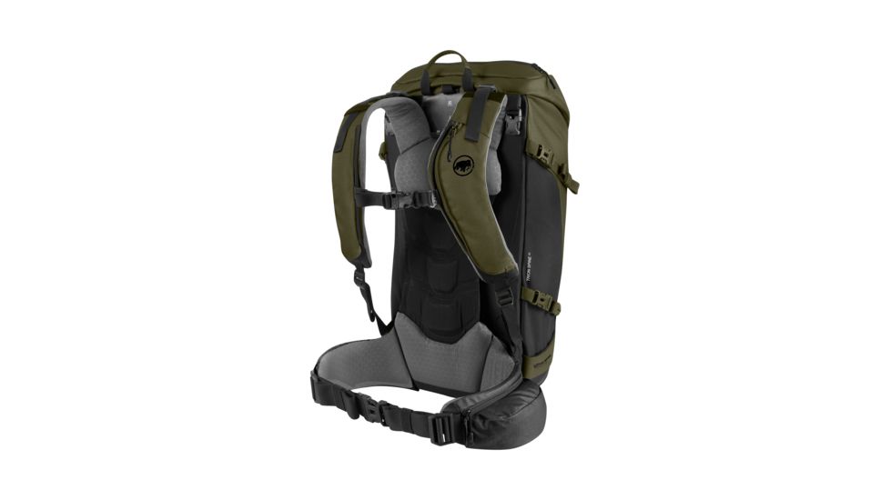 Mammut Trion Spine 50L Climbing Packs - Mens, Olive/Black, 2520-00870-4073-150