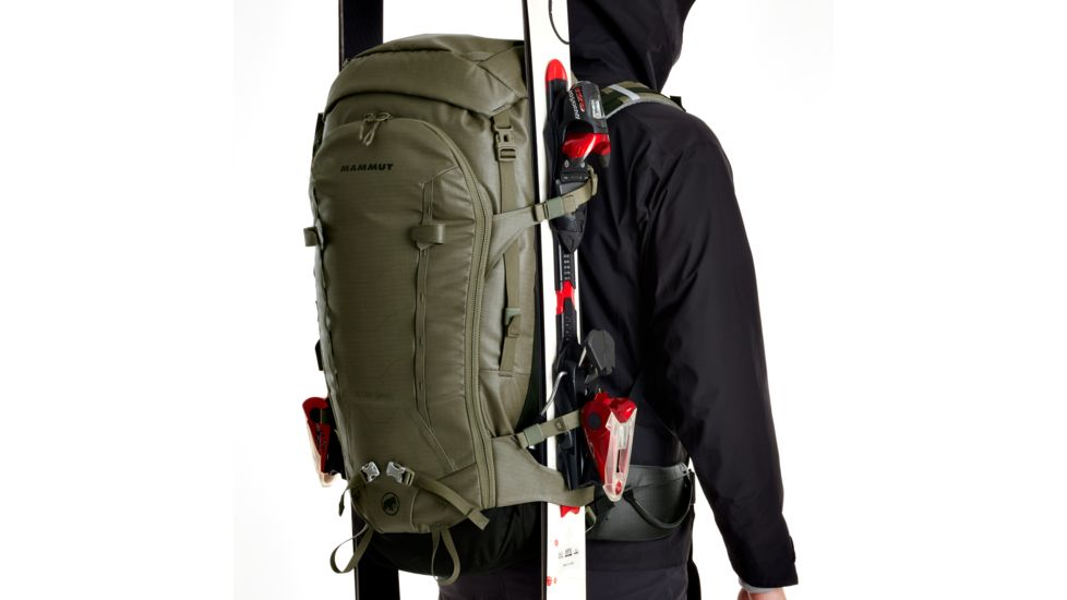 Mammut Trion Spine 50L Climbing Packs - Mens, Olive/Black, 2520-00870-4073-150