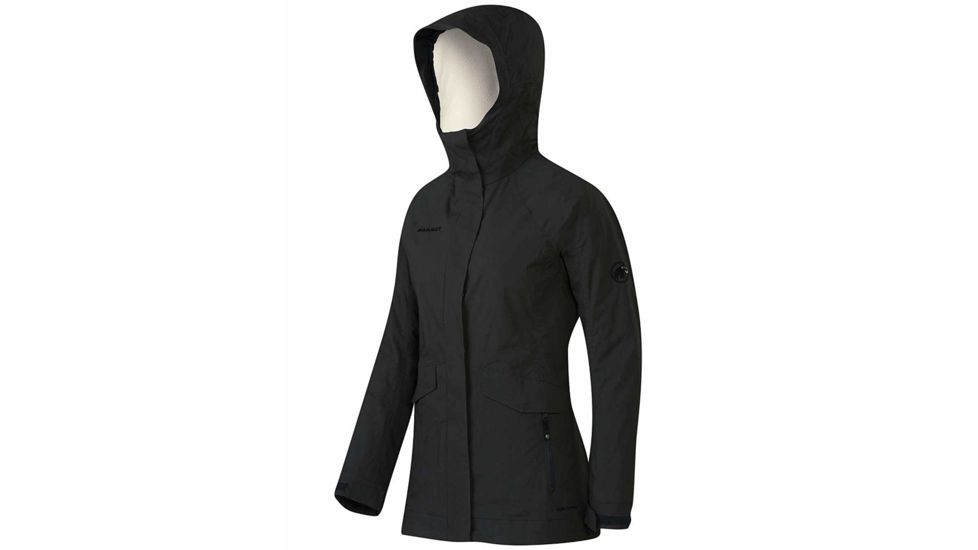 Mammut Trovat Advanced SO Hooded Jacket - Womens, Graphite, Small, 1010-22030-0121-113