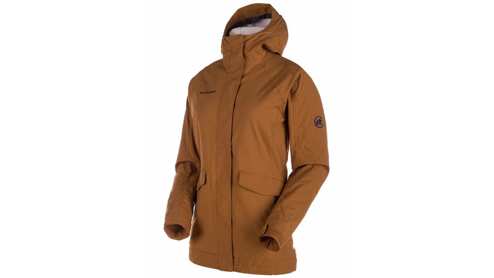 Mammut Trovat Advanced SO Hooded Jacket - Womens, Timber, Small, 1010-22030-7396-113