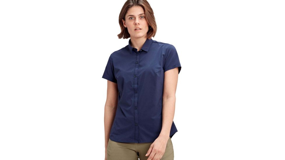 Mammut Trovat Light Shirt - Womens, Peacoat, Extra Small, 1015-00032-50125-112
