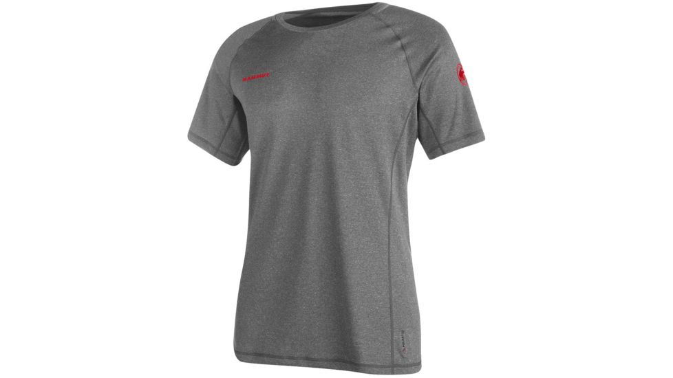 Mammut Trovat Pro Short Sleeve T-Shirt - Men's-Graphite Melange-Medium
