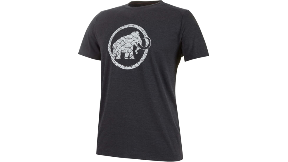 Mammut Trovat T-Shirt - Men's, 2XL, Black Melange Prt1, 1017-09862-00269-117