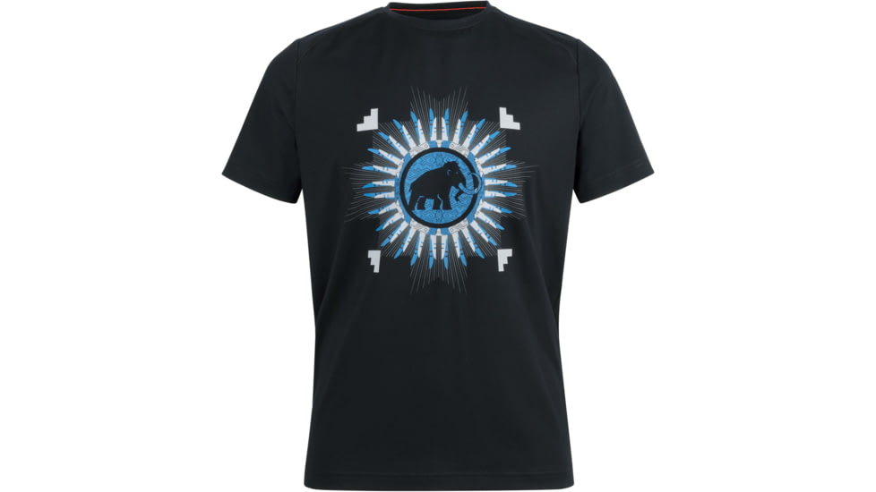 Mammut Trovat T-Shirt - Men's, 2XL, Black Prt1, 1017-09863-00253-117