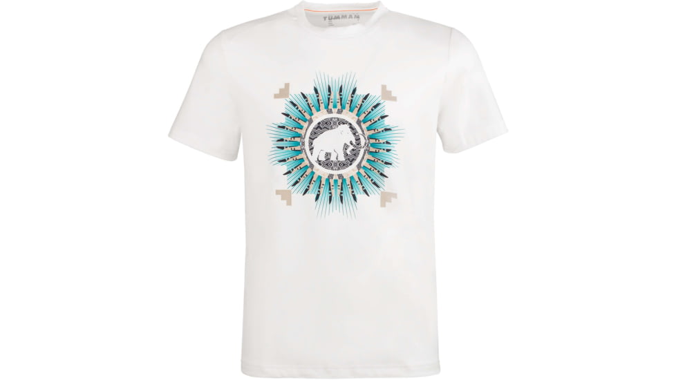 Mammut Trovat T-Shirt - Men's, Extra Large, Bright White Prt1, 1017-09863-00257-116