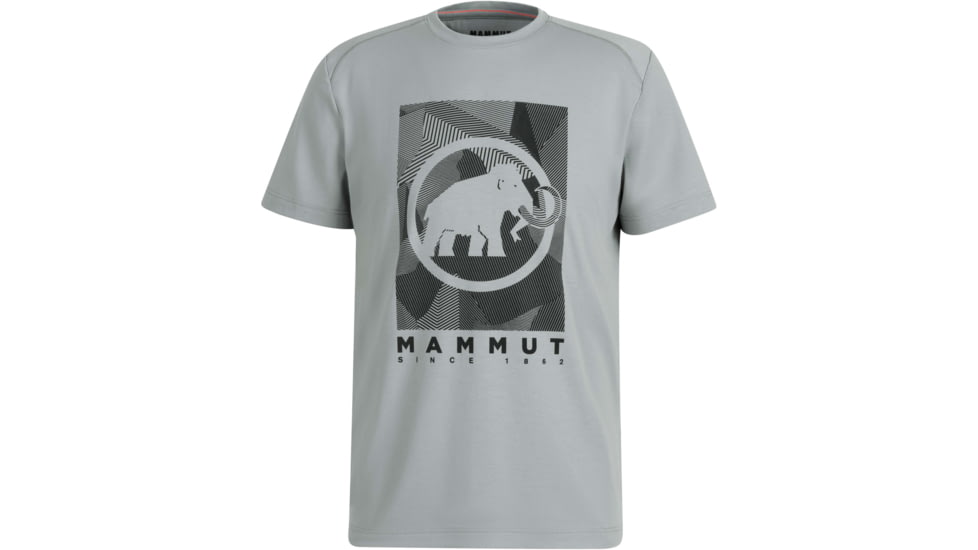 Mammut Trovat T-Shirt - Men's, Medium, Granit Prt2, 1017-09864-00534-114