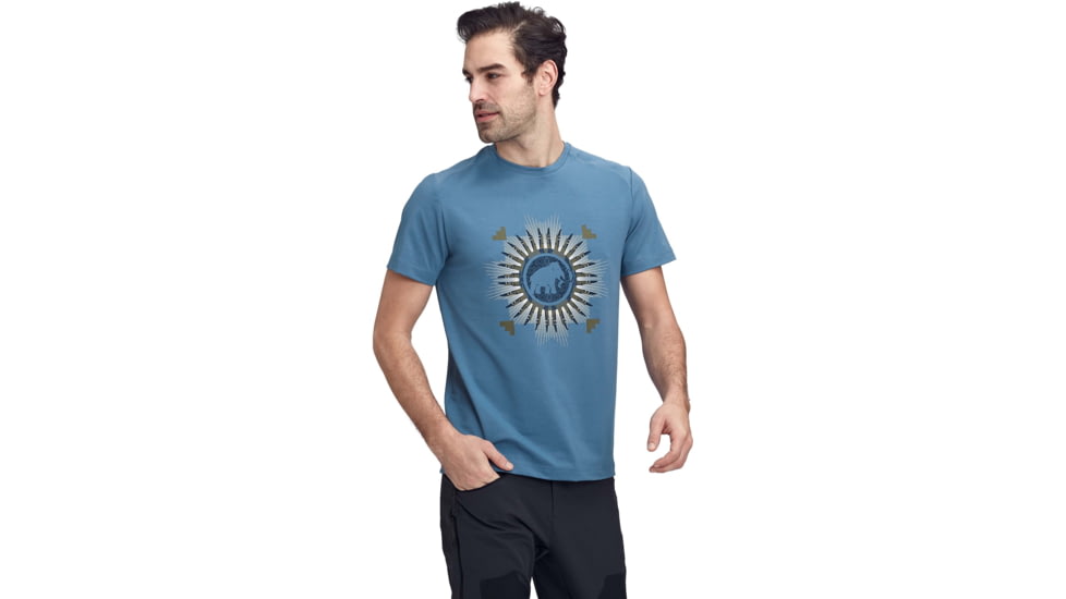 Mammut Trovat T-Shirt - Men's, Large, Horizon Prt1, 1017-09863-50343-115