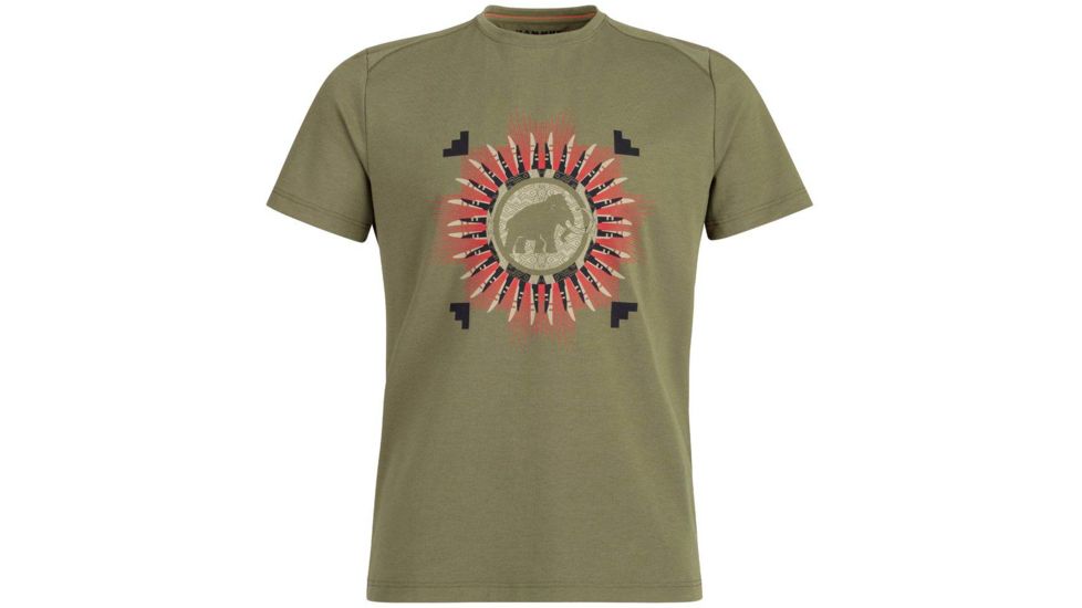 Mammut Trovat T-Shirt - Men's, Small, Olive, 1017-09863-40079-113