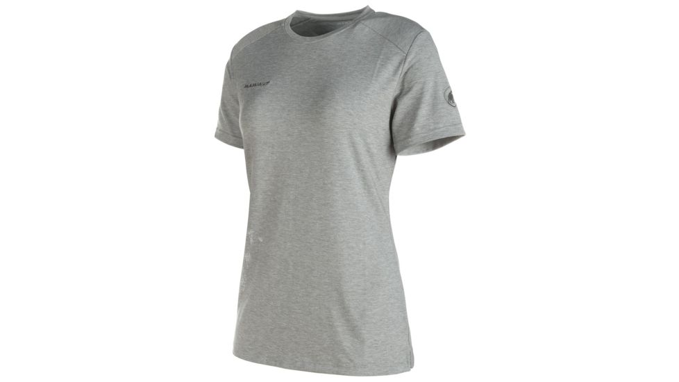 Mammut Trovat T-Shirt - Women's, Small, Granit Melange, 1041-09870-0819-113