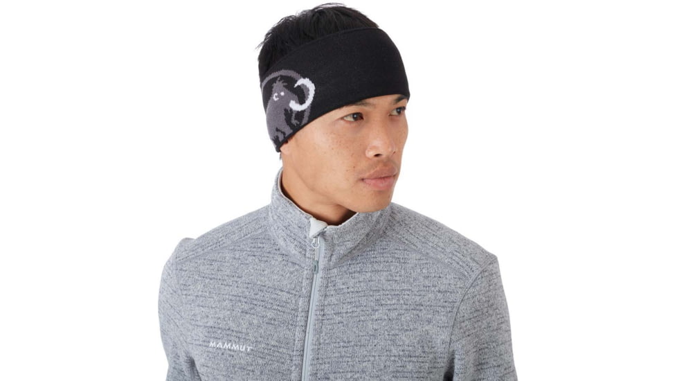 Mammut Tweak Headband, Black/Titanium, One Size, 1191-03451-0486-1