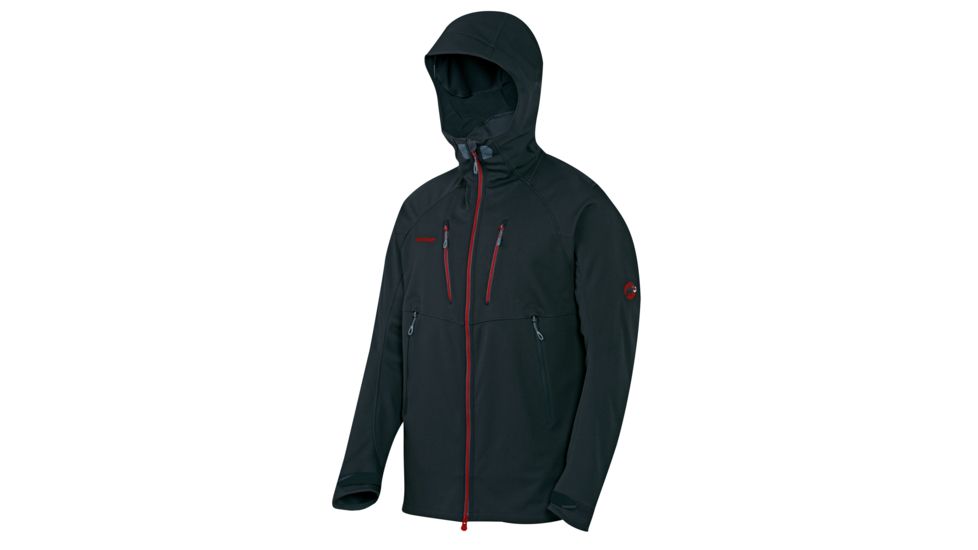 Mammut Ultimate Alpine Hoody - Mens-Black/Black-Medium