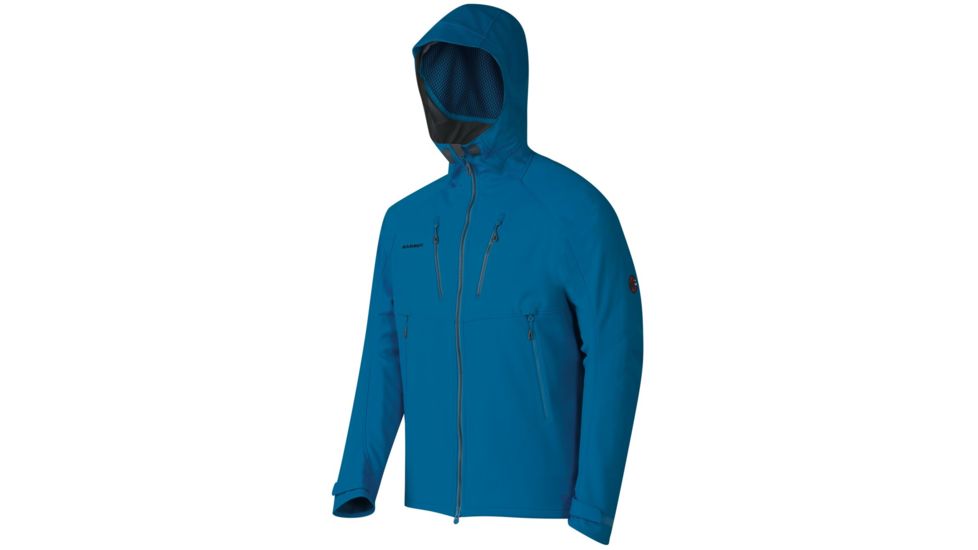Mammut Ultimate Alpine Hoody - Mens-Dark Cyan-Medium