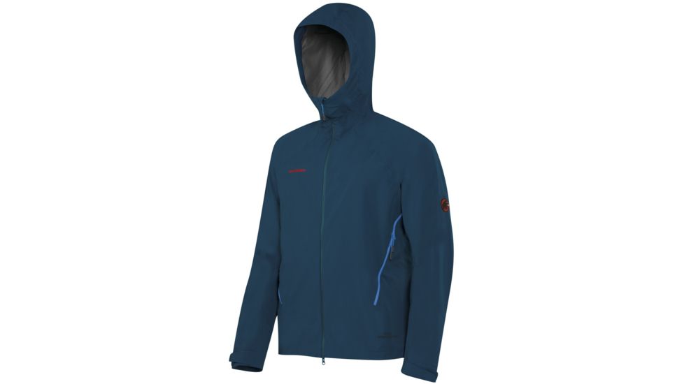 Mammut Ultimate Alpine SO Hooded Jacket - Men's-Orion-Small