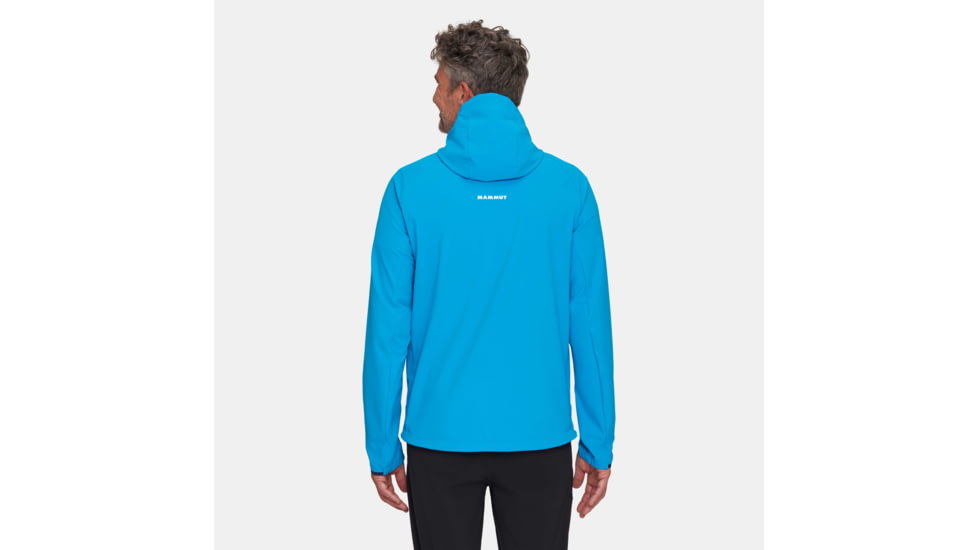 Mammut Ultimate Comfort SO Hooded Jacket - Mens, Glacier Blue, Extra Large, 1011-01910-50589-116