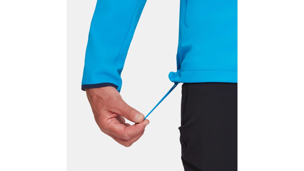 Mammut Ultimate Comfort SO Hooded Jacket - Mens, Glacier Blue, Extra Large, 1011-01910-50589-116