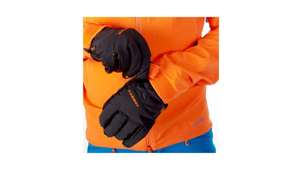 Mammut Ultimate Eisfeld SO Hooded Jacket - Mens, Sunrise, Large 1010-24720-2153-115