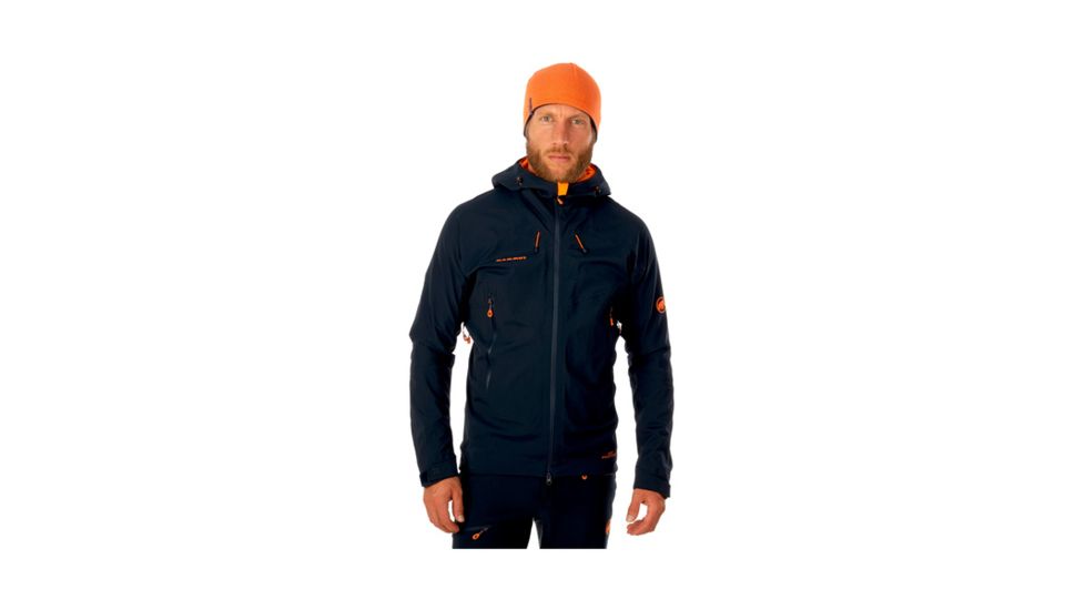 Mammut Ultimate Eisfeld SO Hooded Jacket - Mens, Night, S, 1010-24720-5924-113