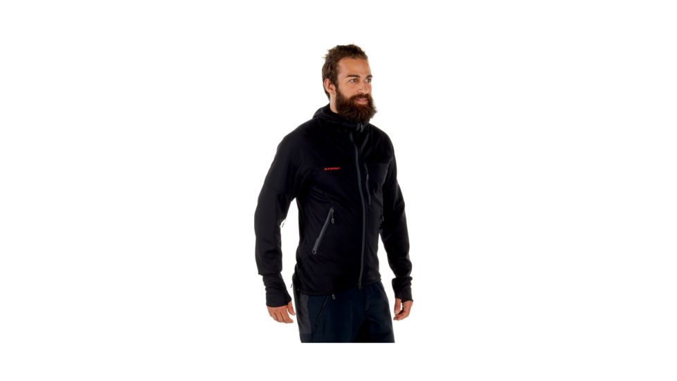 Mammut Ultimate Hoody - Men's-Black/Black-Large