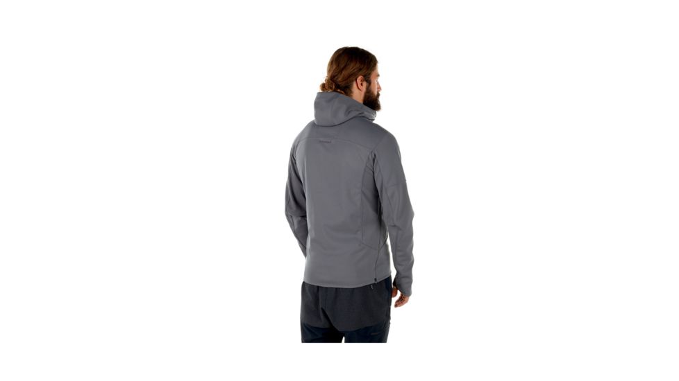 Mammut Ultimate Hoody - Men's-Titanium/Imperial-Small