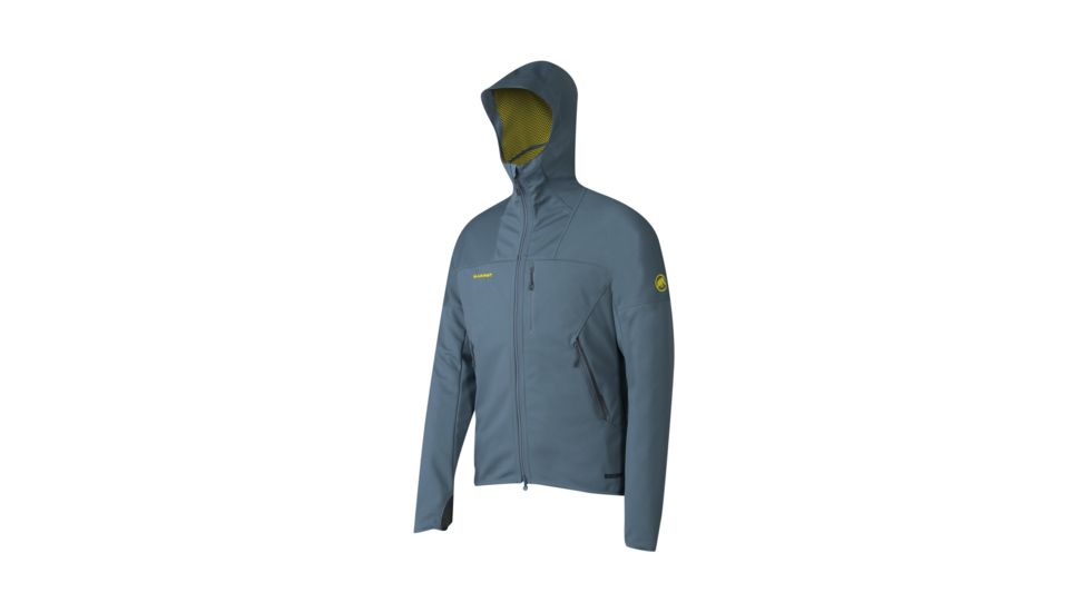 Mammut Ultimate Hoody - Men's-Chill/Sunglow-Large