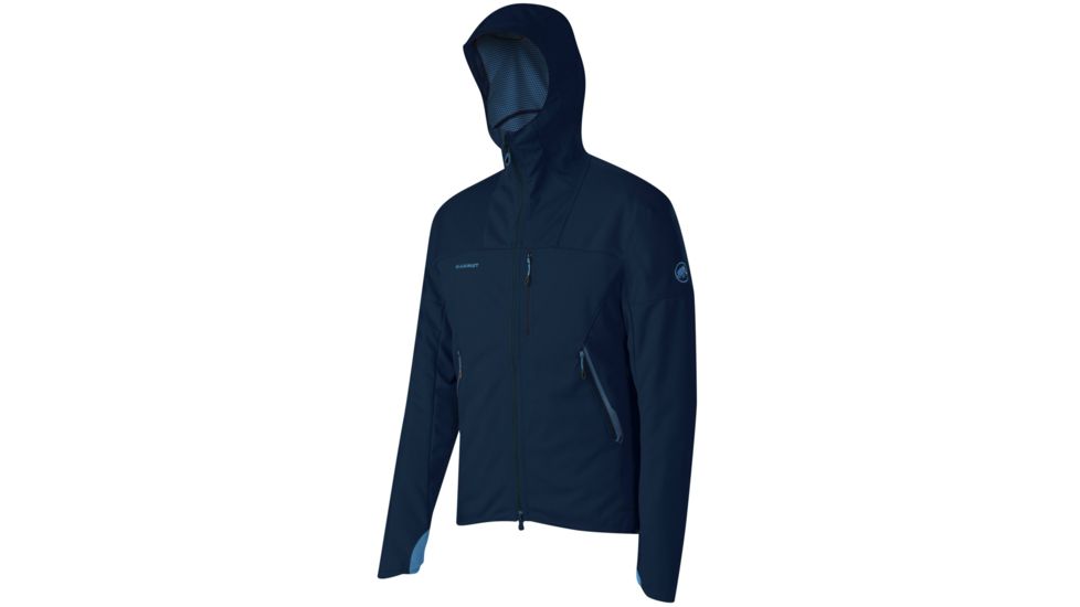 Mammut Ultimate Hoody - Mens-Marine/Imperial-X-Large