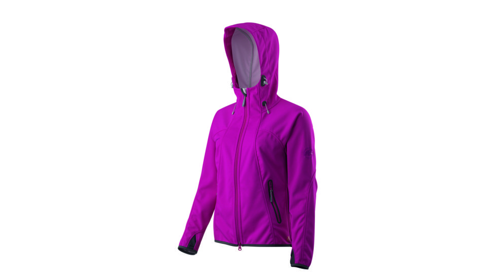 Mammut Ultimate Hoody - Women's-Bud Green/Grey-Large