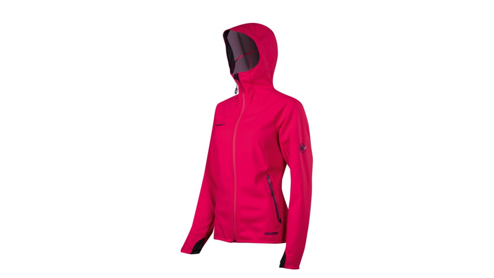 Mammut Ultimate Hoody - Women's-Raspberry/Persian-Small