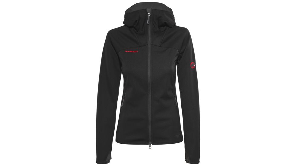 Mammut Ultimate Hoody - Womens, Black/Black, 2XL, 1010-14931-0052-117