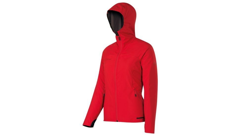 Mammut Ultimate Light Hoody - Womens-Poppy-Small