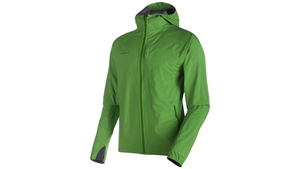 Mammut Ultimate Light SO Hooded Jacket - Men's-Sherwood-Large
