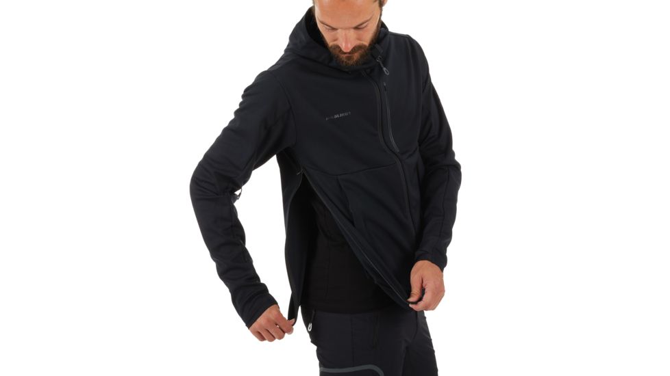 Mammut Ultimate V SO Hooded Jacket, Black-Black, 3XL, 1011-00061-0052-118