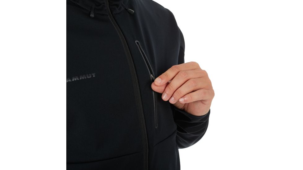 Mammut Ultimate V SO Hooded Jacket, Black-Black, 3XL, 1011-00061-0052-118