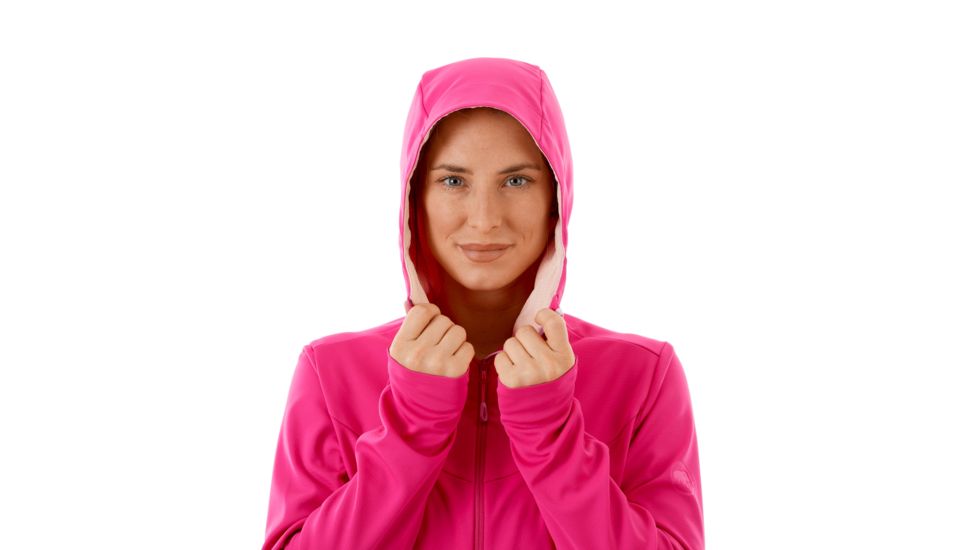 Mammut Ultimate V SO Hooded Jacket - Womens, Pink/Candy Melange, Medium, 1011-00072-6350-114