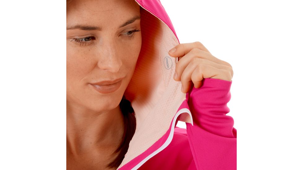 Mammut Ultimate V SO Hooded Jacket - Womens, Pink/Candy Melange, Medium, 1011-00072-6350-114