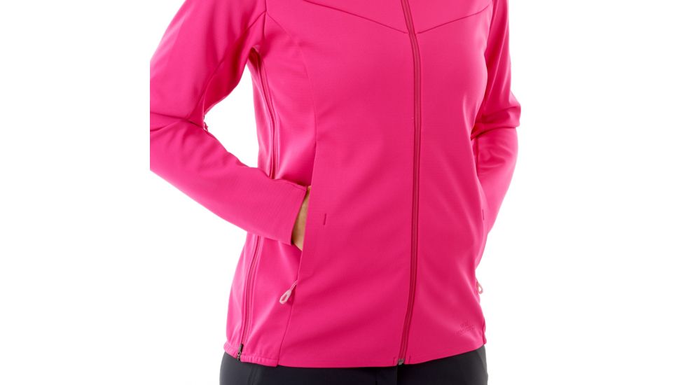 Mammut Ultimate V SO Hooded Jacket - Womens, Pink/Candy Melange, Medium, 1011-00072-6350-114