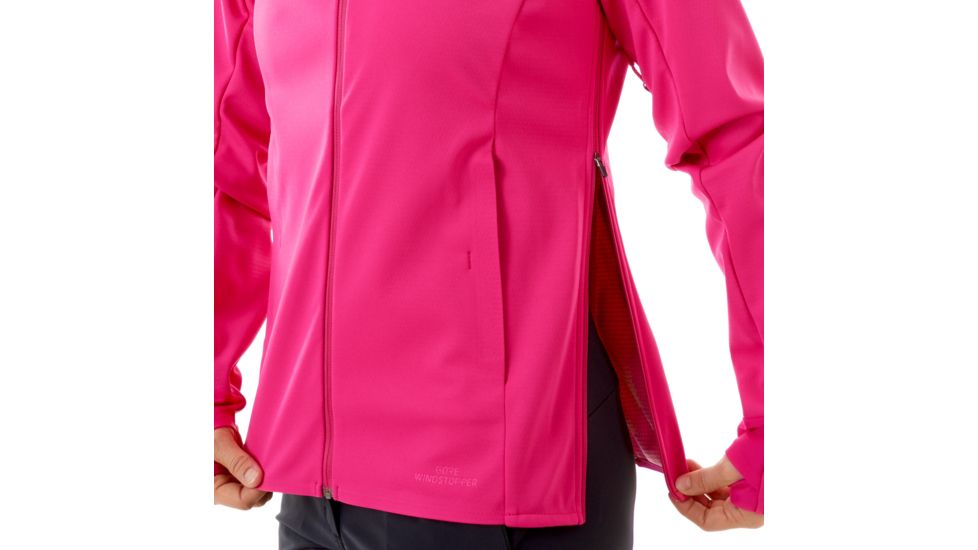 Mammut Ultimate V SO Hooded Jacket - Womens, Pink/Candy Melange, Medium, 1011-00072-6350-114