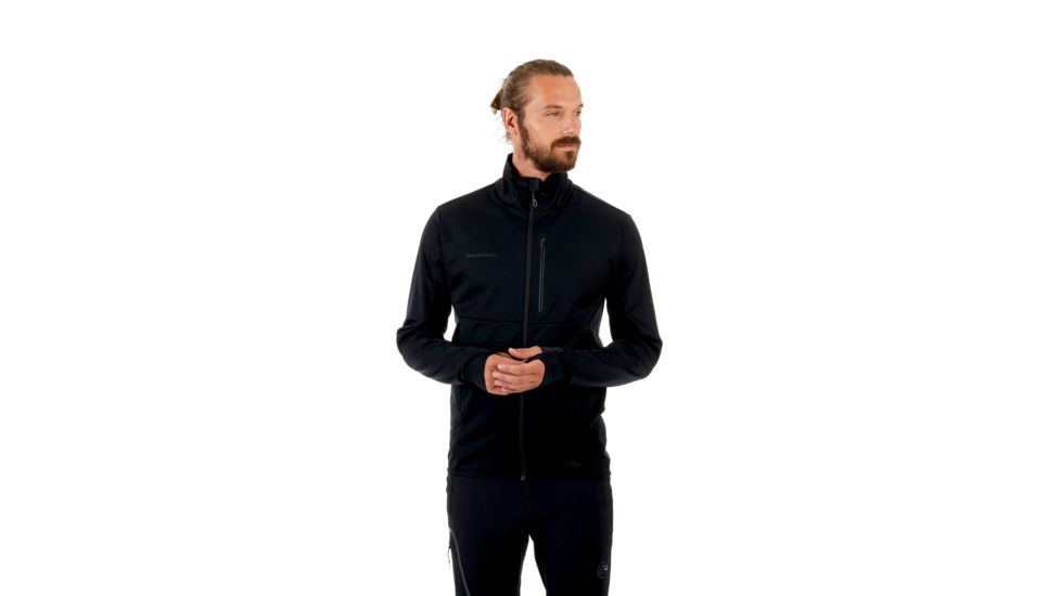Mammut Ultimate V SO Jacket - Men's, Black/Black, Medium, 1011-00081-0052-114