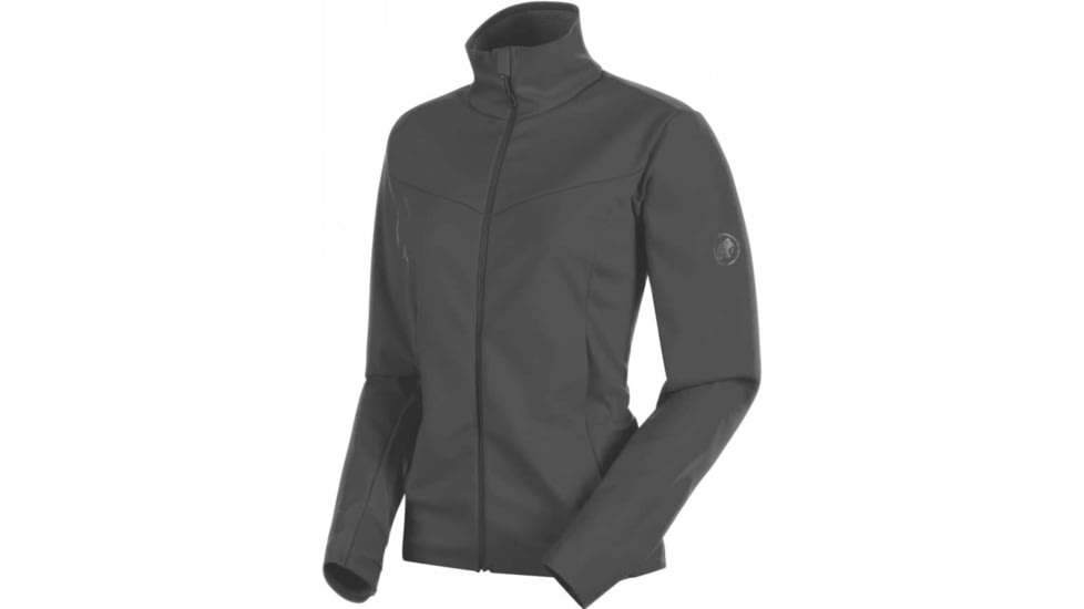 Mammut Ultimate V SO Jacket - Women's, Black/Black, Large, 1011-00092-0052-115
