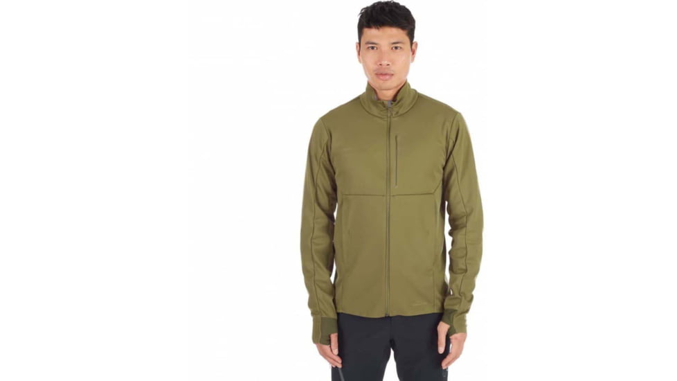 Mammut Ultimate V SO Jacket - Mens, Olive/Titanium Melange, 2XL, 1011-00081-40076-117