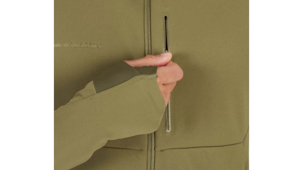 Mammut Ultimate V SO Jacket - Mens, Olive/Titanium Melange, 2XL, 1011-00081-40076-117